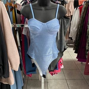 Glitter shimmery bodysuit NWT
